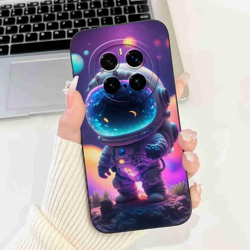 For Honor Magic7 Pro Case PTP-N49 Luxury Painted Cover Soft Silicone Phone Case For Honor Magic7 Magic 7 Pro Cover Funda Housing