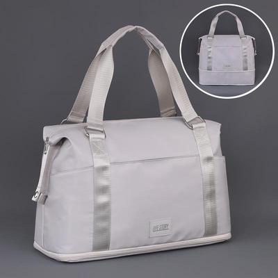 Expandable Sports Travel Bag with Dry/Wet Separation for Badminton, Yoga, and Swimming