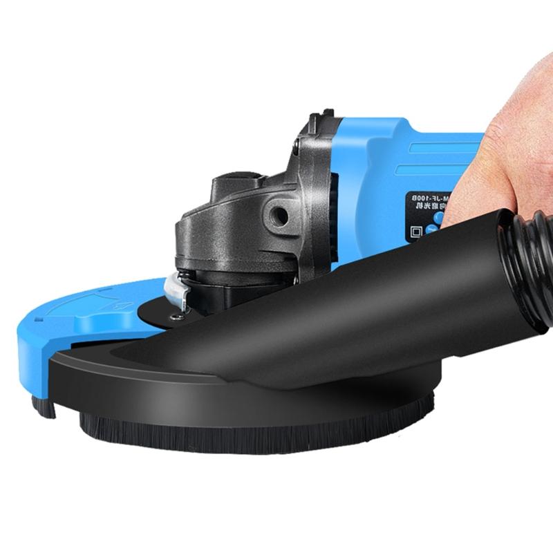 Portable 17cm/6.69 Inches Dust Shroud for Angle Grinder Surface Grinding Dust Cover Easy Keep Dust Away Dust Collection