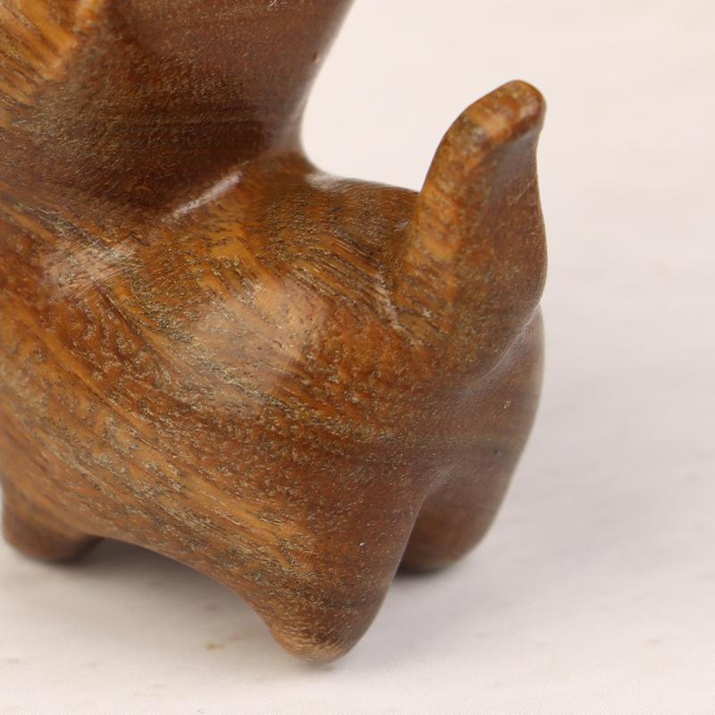 Büyüleyici Ahşap Yavru Kedi Figürini - Ev İçin El Yapımı Kedi Dekoru, Mükemmel Hediye Fikri Kedi Figürini Kedi Aksesuarları