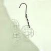 Metal Suet Ball Bird Feeders Set with Hanging Chain Squirrels Proof Bird Feeders for Outdoor Garden Hummingbird Feeders