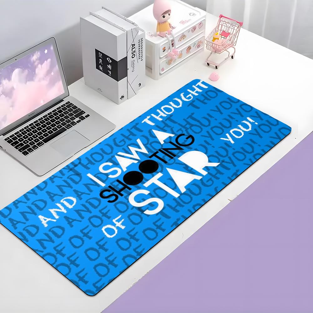 Popular Cool Singer EEd Sheeran Mouse Pad Large Gaming Mousepad With Thick Stitched Edge NonSlip Desk Mat