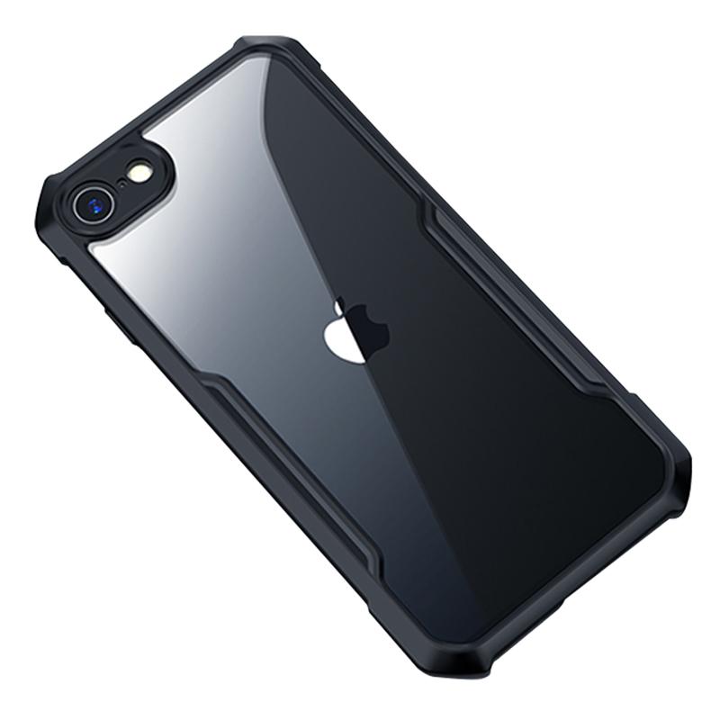 

XUNDD Для iPhone 8/7/SE (2020)/СЕ (2022) Прозрачный чехол для телефона HD Акрил+ТПУ Чехол-накладка для сотового телефона A