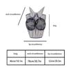 Professional Comfortable Quick Dry Horse Fly Mask Breathable Adjustable Horse Face Cover Outdoor Headgear Easy To Use