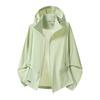 UPF10 + New Sunscreen Clothing for Men and Women Loose and Quick-drying Ice Silk Jacket Outdoor UV Protection Light Skin Clothing for Women