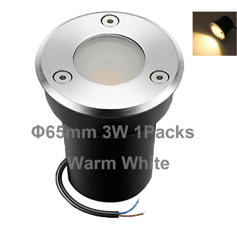 COB Anti-Glare Outdoor Recessed LED Ground Spotlight for Pathways and Courtyards