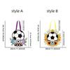 Handmade Soccer Themed Party Props Sunflower Flowers Home Decor Ornaments  Fan Party