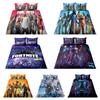 Fortnite Bedding Set 3-piece Bedding Set With Pillowcase And Duvet Cover Polyester Material