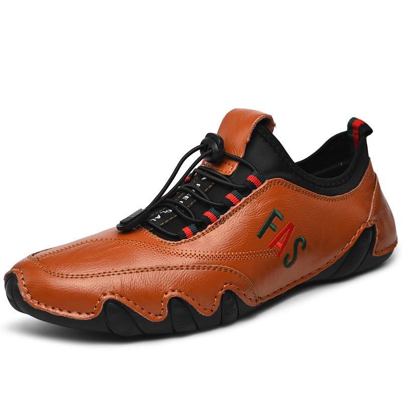 

Lazy tide shoes driver Doudou shoes чоловічі кросівки Octopus великого розміру 2028 46 коричневий