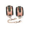 Liebe Seele Fetters Cosplay SM Goods Rose Gold Leather Soft Bondage