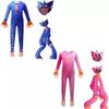 Huggy Wuggy Kids Poppy Playtime Cosplay Costume Bodysuit Jumpsuit Mask Gloves