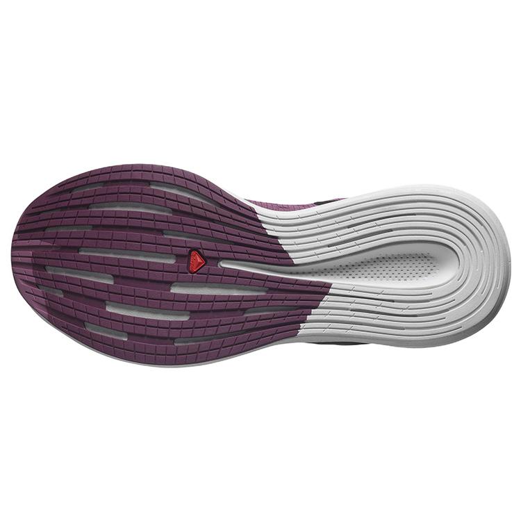 SALOMON Running Shoes Women's Low Top Grape Purple 415891
