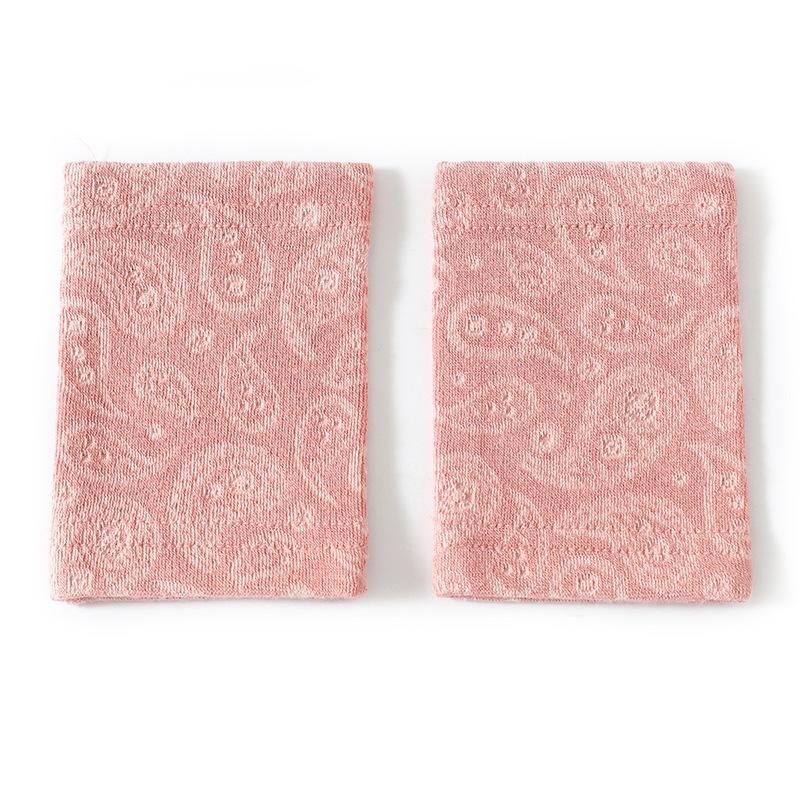 Cotton Wrist Guard Thin Summer Men And Women Keep Warm Wrist Elbow Pads Joint Breathable Scars Arm Arm Guard Protection white peach pink 10cm