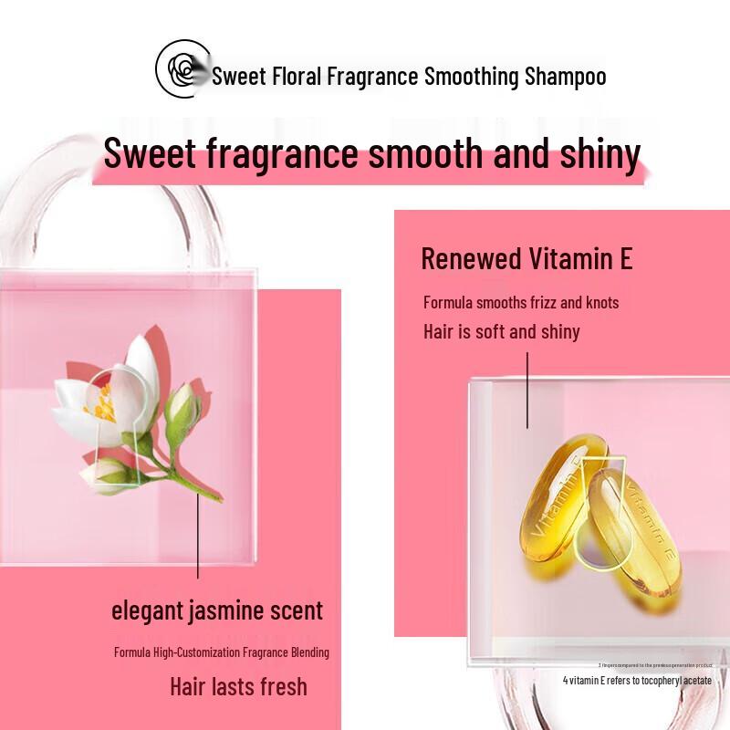 Rejoice Sweet Floral Scent Soft & Bright Shampoo