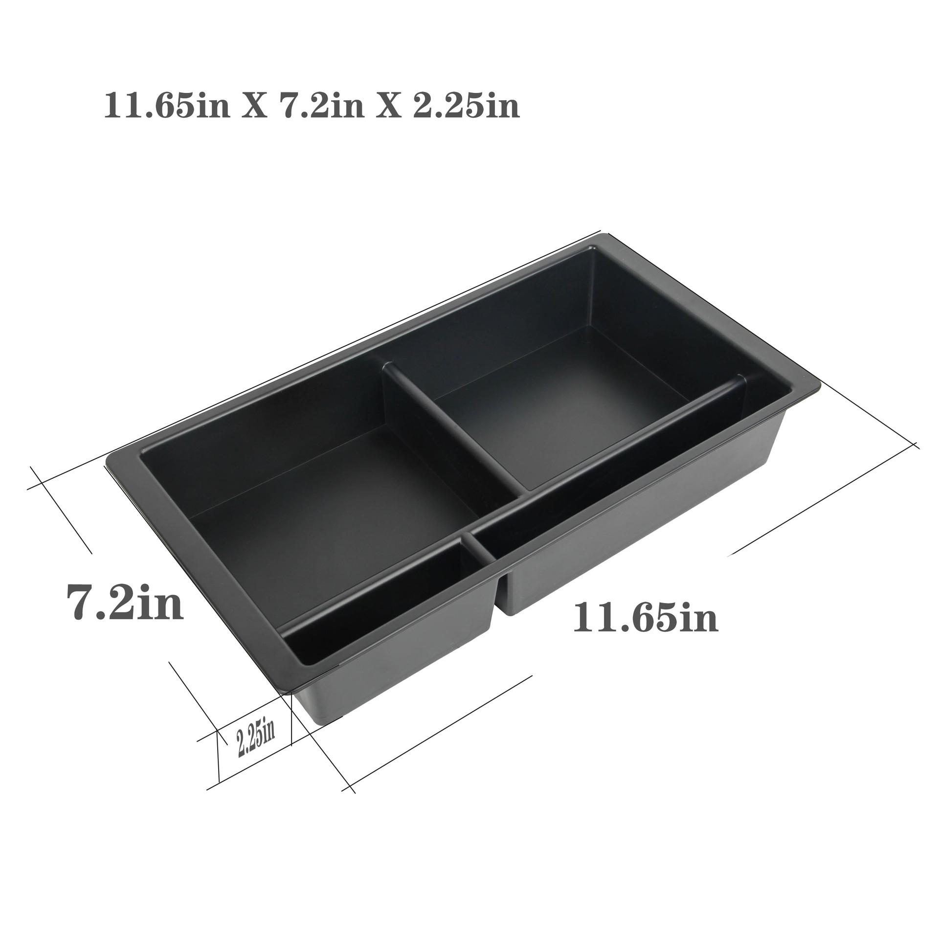 Chevrolet GMC Sierra Armrest Center Console Storage Box with Extra Layer чёрный