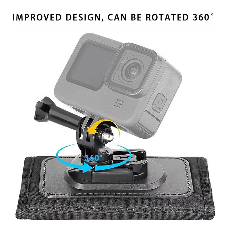 Backpack Mount Support for Gopro POV Bag Belt Bracket Shoulder Strap Clip Holder for Go Pro Hero 13 12 DJI Insta360 Accessories