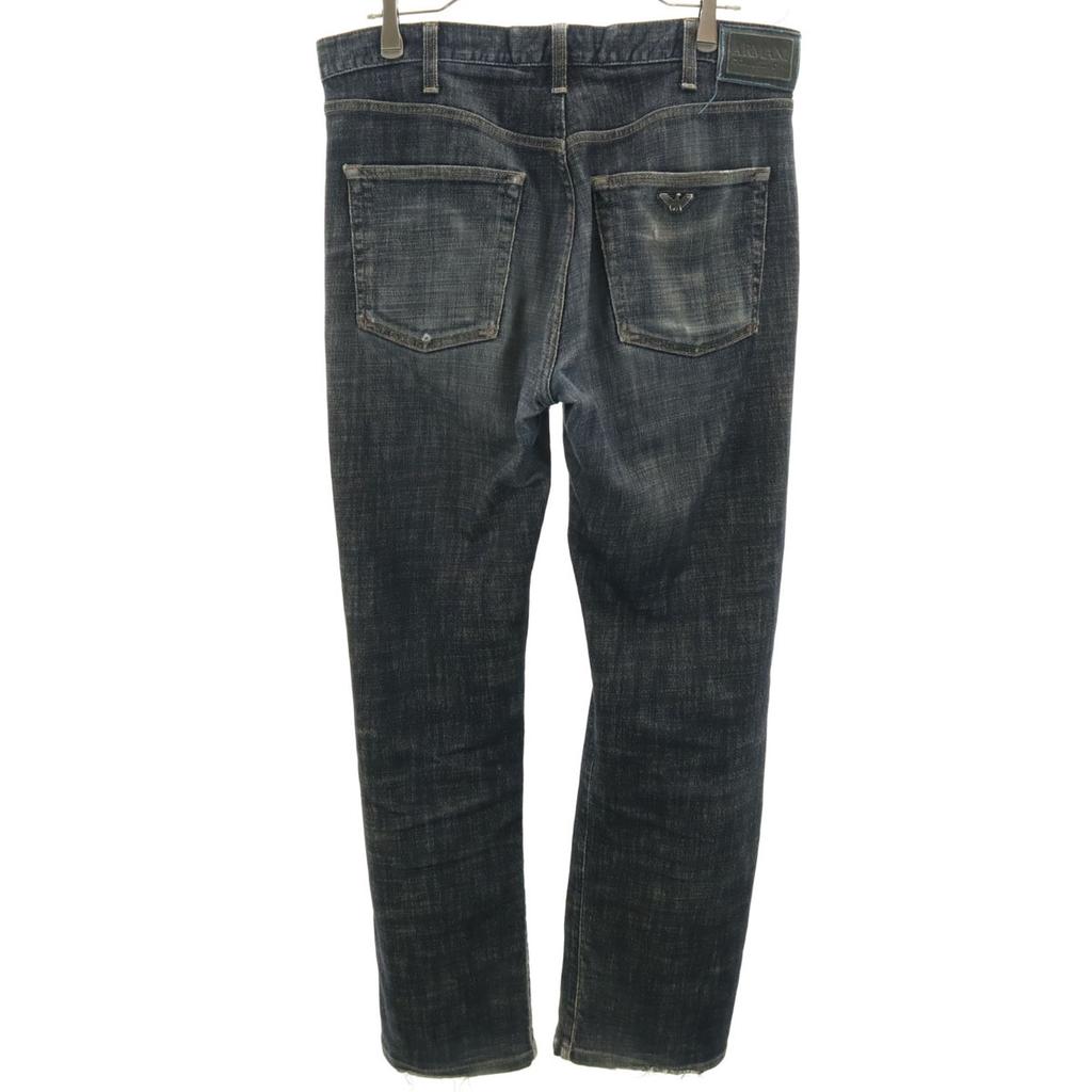 Armani Collezioni Herren Jeans 33 Marineblau Gebraucht Made in Italy