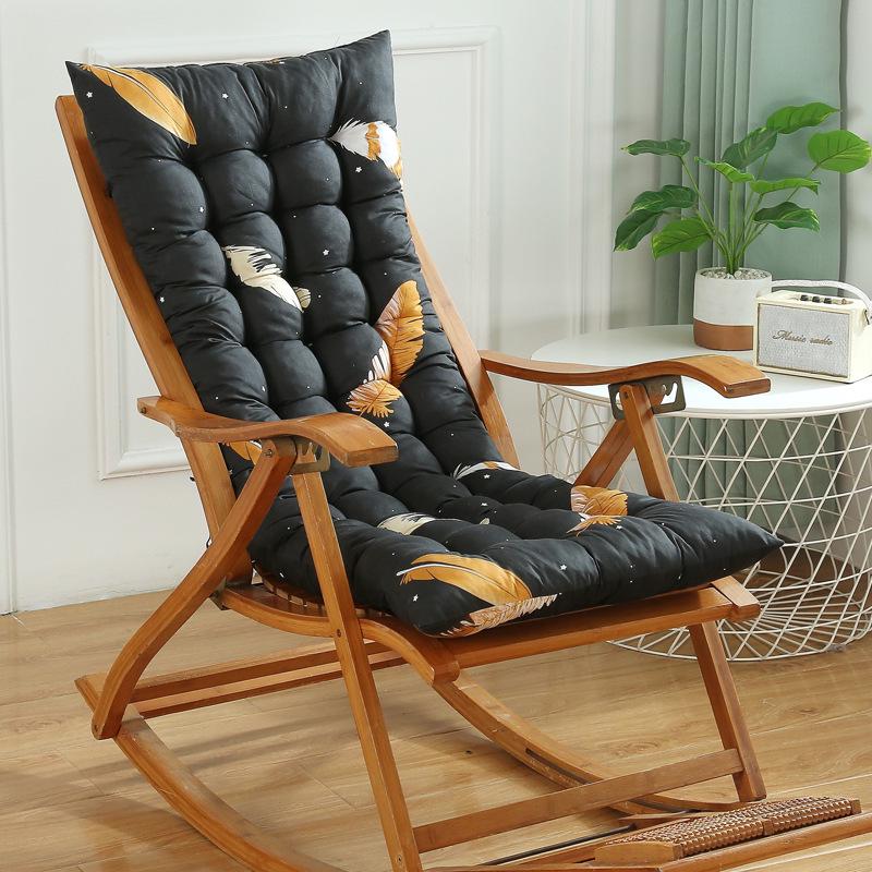 Thickened Winter Rocking Chair Cushion for Recliners and Folding Chairs