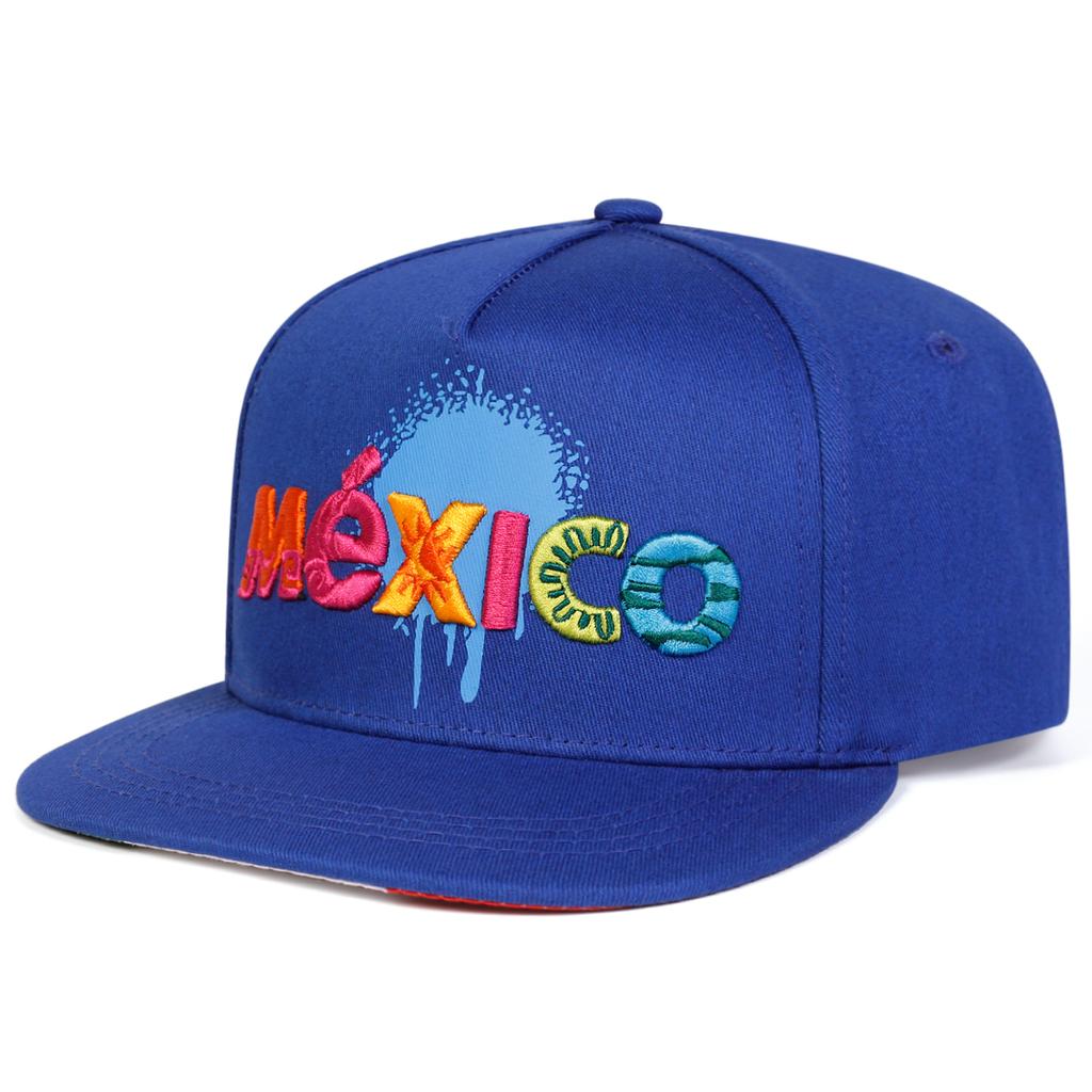 Unisex MEXICO Letter Embroidery Hip-hop Hats Spring and Autumn Outdoor Adjustable Casual Baseball Caps Sunscreen Hat Sports Cap