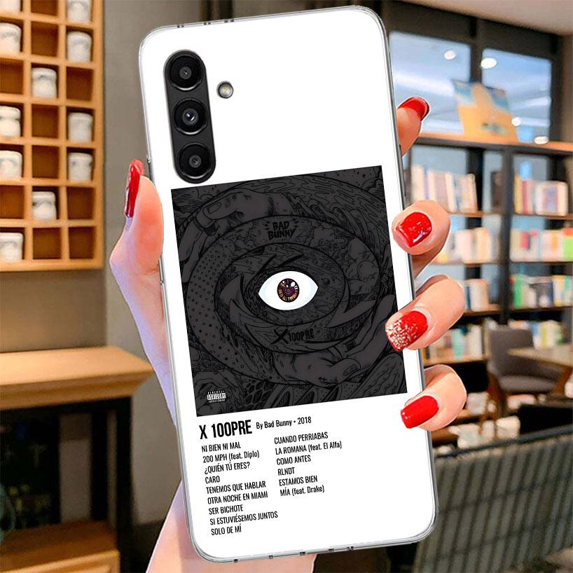 Bad Bunny X100pre Phone Case For Samsung Galaxy A17 A37 A57 A16 A26 A36 A56 A15 A25 A35 A55 A14 A24 A34 A54 A13 A23 A33 A53 Gala