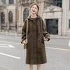 Sibasheer Women's Retro Plaid Hooded Wool Blend Coat