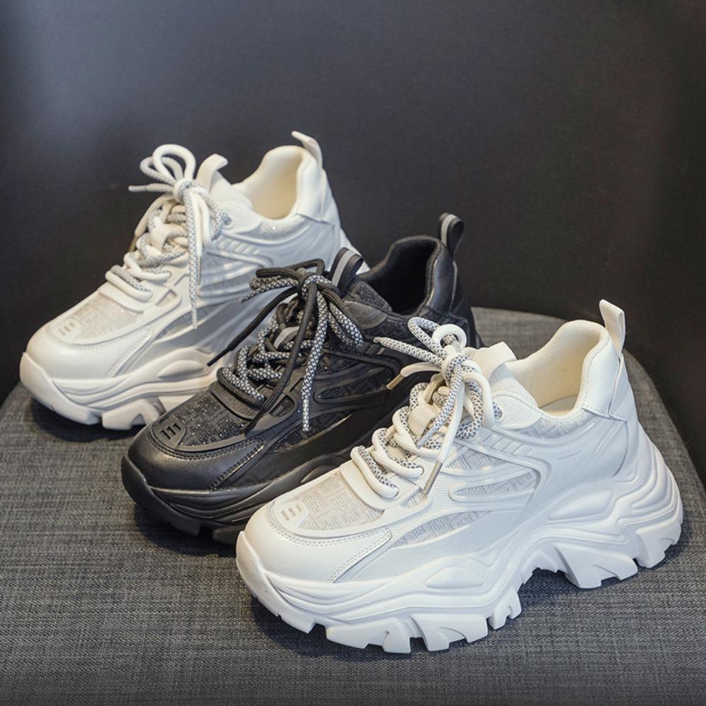 Fashion Casual Women's Shoes Spring/Summer New Dad Shoes Thick Sole Inner Height Increasing Sports Shoes Women Sneakers Women Luxury