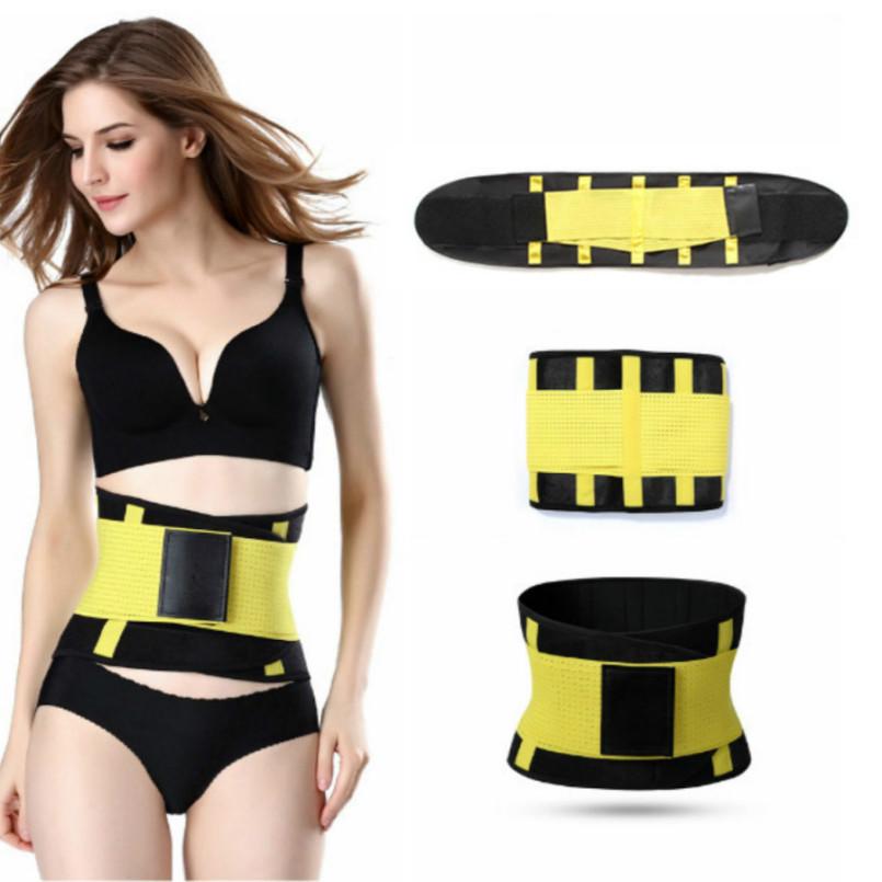 Womens Shaper Unisex Waist Cincher Trimmer Tummy Slimming Belt Body Shapers Latex Waist Trainer