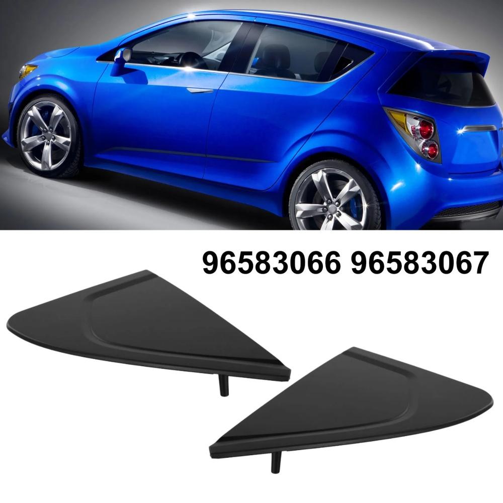 1 Pair Rear Door Garnish Panel 96583066 96583067 For Chevrolet Aveo 2003-2010