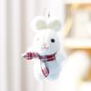 Soft Rabbit Plush Doll With Scarf For Bag Charm Girls Travel Gift