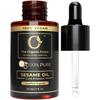 The Organic Forest - Premium Organic Sesame Oil - Cold Pressed Sesame Seed Oil for Skin & Hair - Nutrient-Rich, Non-GMO
