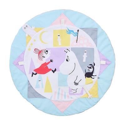 MOOMIN BABY Muminková podložka na hraní s hračkou Dream Baby, kulatá, na uchycení, omyvatelná NZMB008260000 Mumin/Sladký
