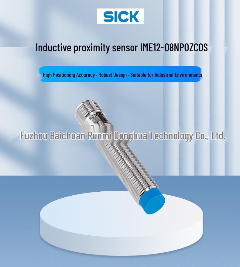 IME12-08NPOZC0S Inductive Proximity Sensor by SICK, Model 1040784, New Stock.