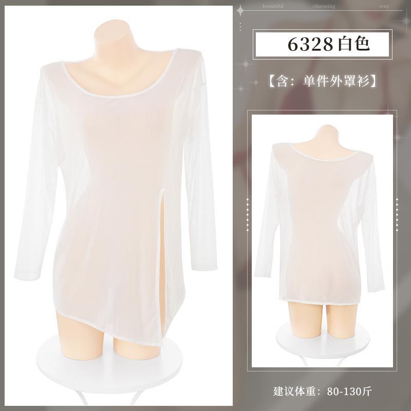 

Сексуальное нижнее белье чистая похоть секси детки бикини из трех частей мокрое тело перспектива с длинным рукавом облегающий купальник One size