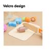 Children's Simulated Home Cooking Utensils, Bowls, Chopsticks, Knives, Forks, Wooden Simulation Boys and Girls' Toy Plates
