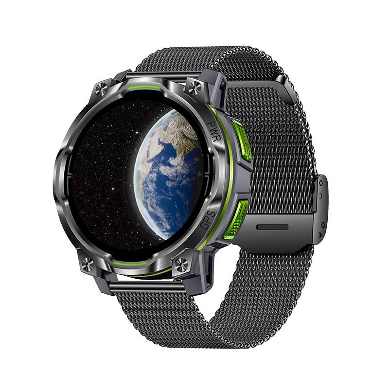 New GPS Outdoor Smartwatch, 1200mAh Battery, Compass, IPX8 Waterproof