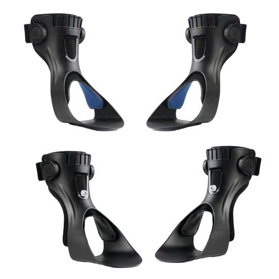 Drop Foot Brace Fixed Brace Support with Airbag for Walking Design Breathable Soft Fleece Comfort Ankle