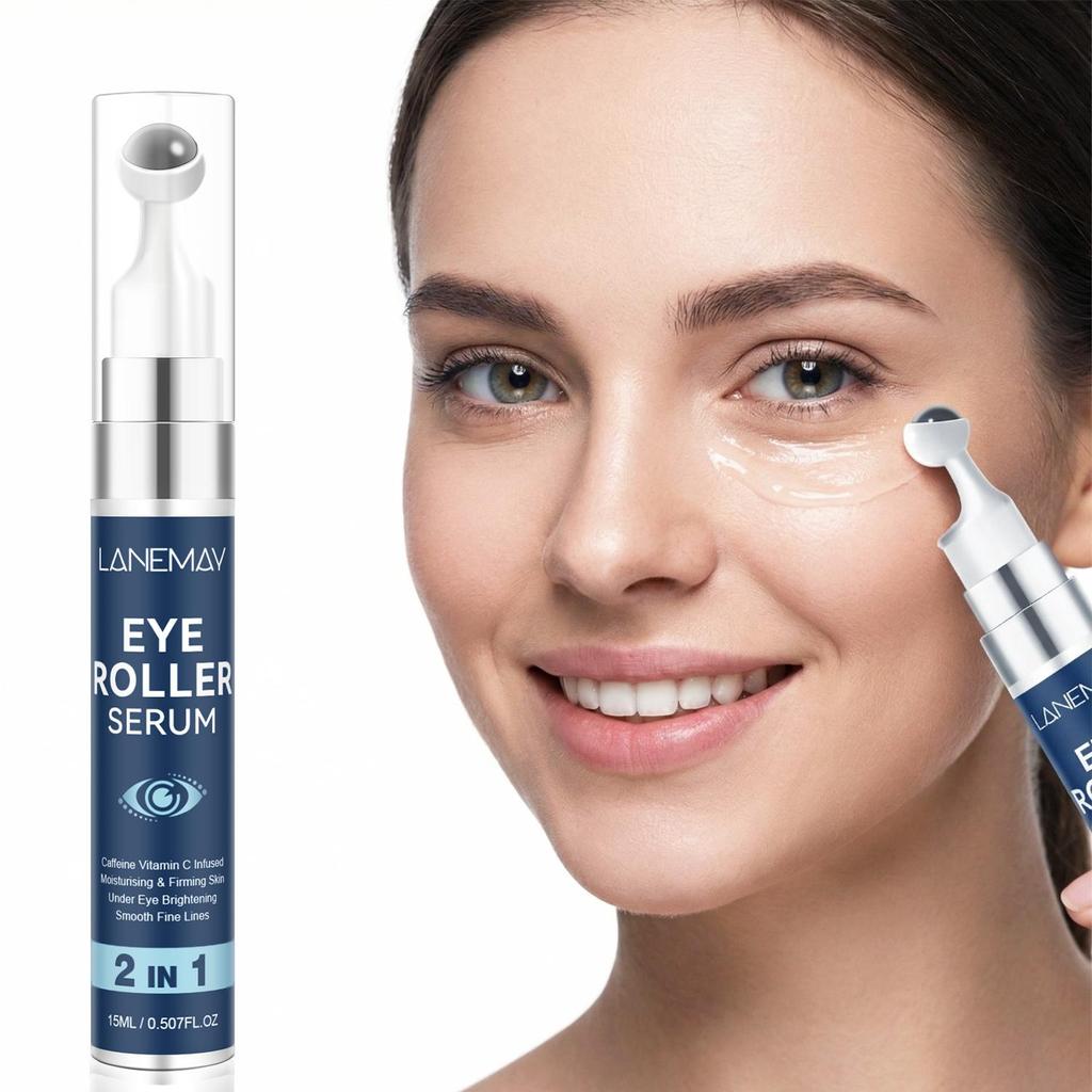 Eye Roller Serum-Reduce The Appearance Of Fine Lines, Reveal Younthful Looking Eyes-Suitable For All Skin Types, 15ml