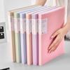 20 pages A4 Folder Information Kit, 1 Piece, Transparent Multi-Paged Information File for Students to Store Exam Papers