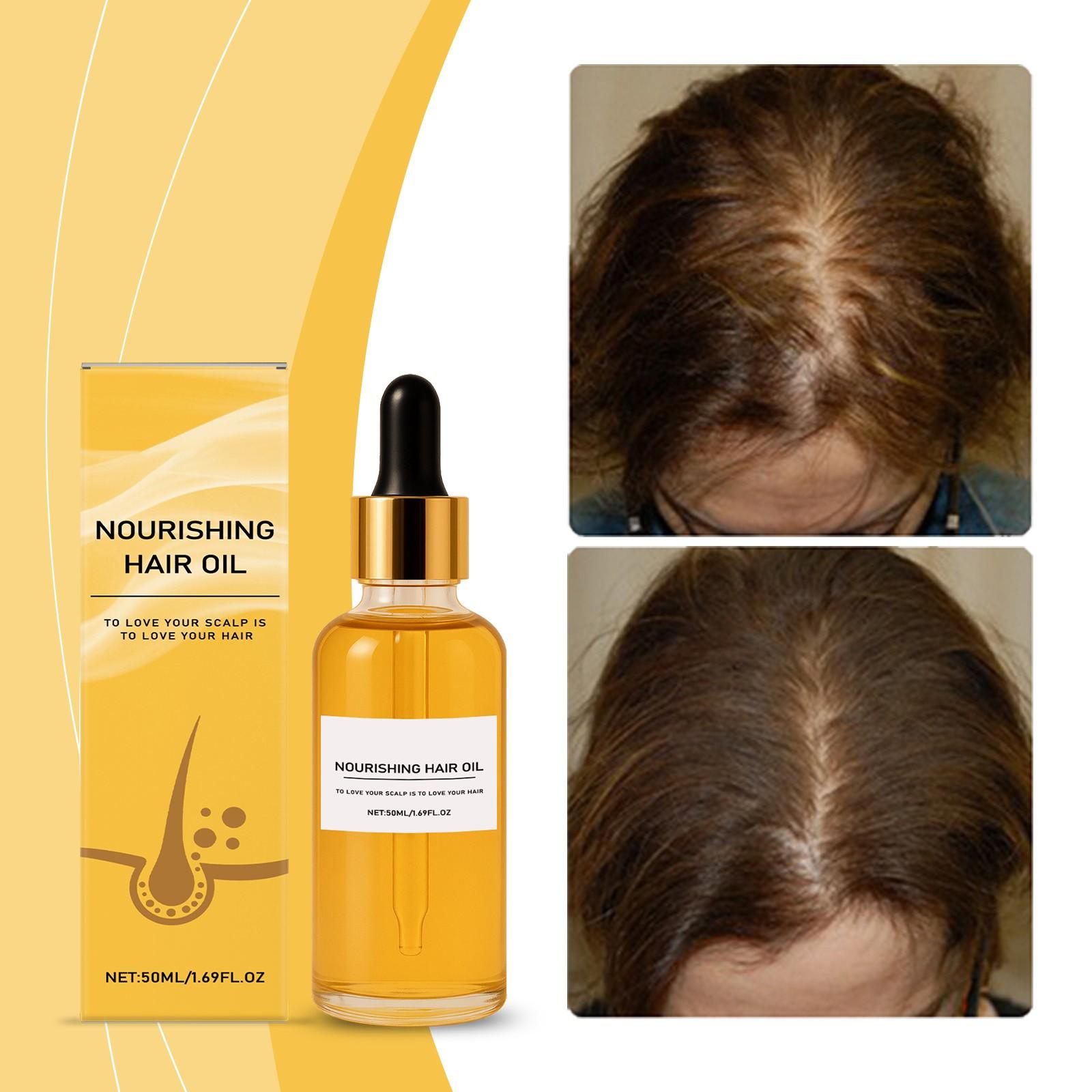 

Уход за волосами - Натуральное масло для волос, Питает поврежденные сухие волосы, Масло способствует росту волос, Устраняет пушистость, Защищает кожу головы 50 мл One Size