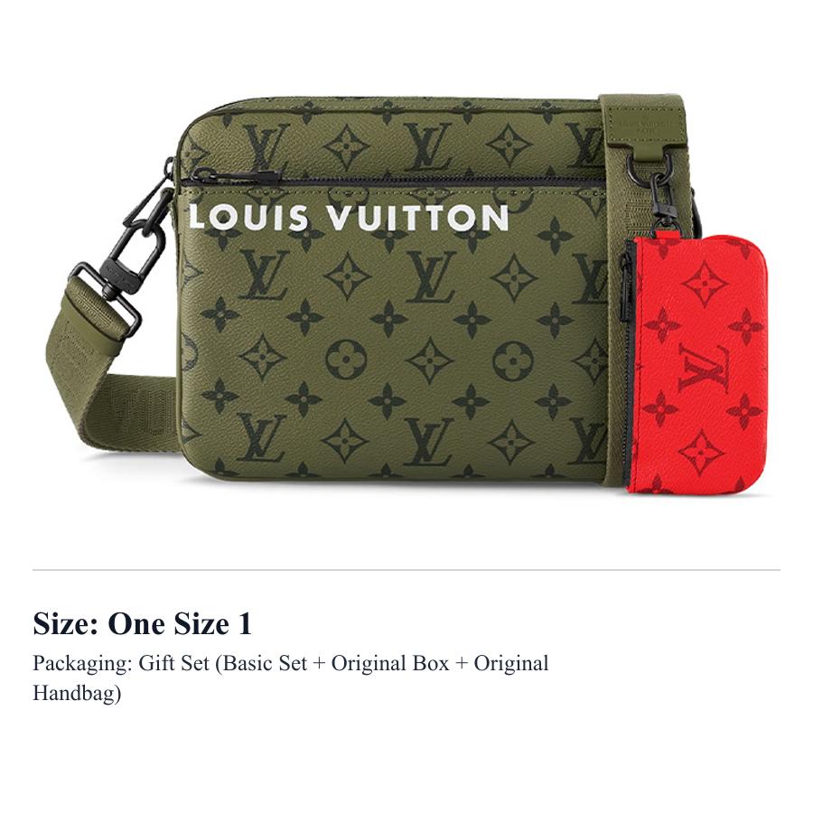 LOUIS VUITTON Trio Audekla Messenger Soma