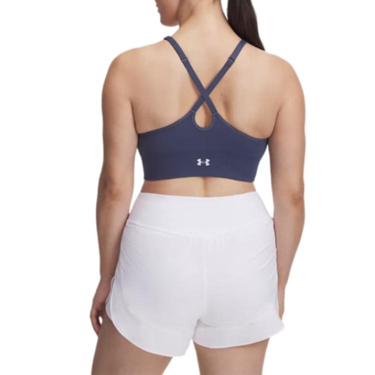 Under Armour Vanish Nahtloser Tiefer Bequemer Modischer Trendiger Minimalistischer BH Damen-BH 1384417-044