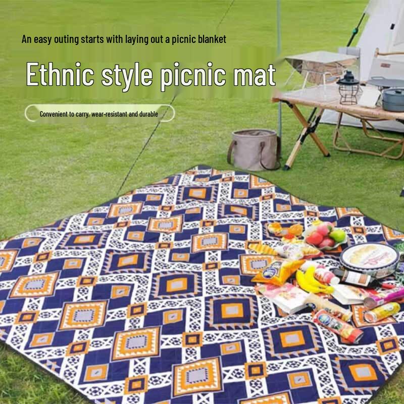 He Da Wu Ethnic Style Picnic Mat