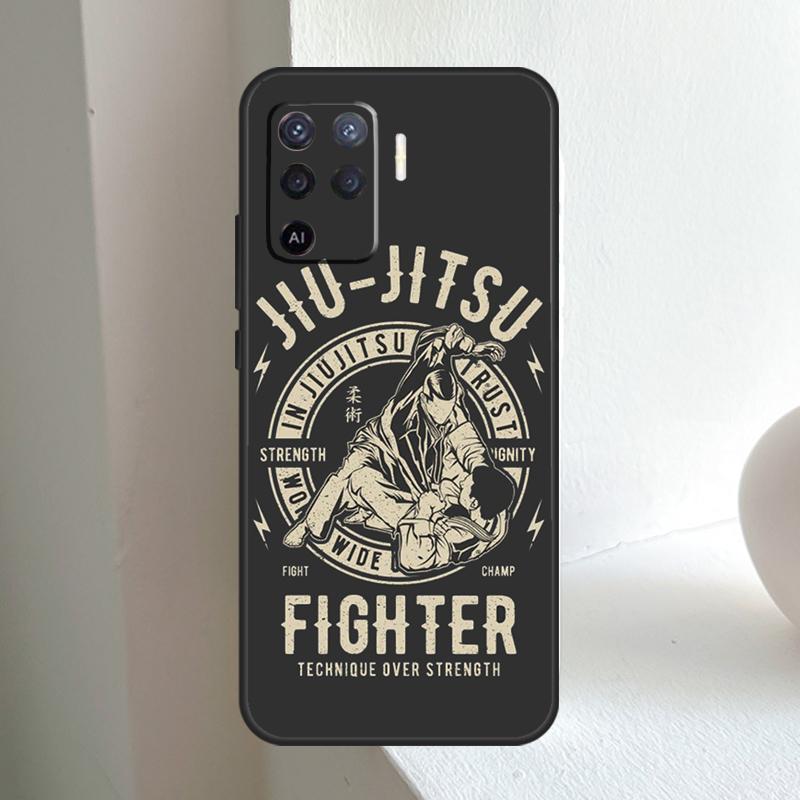 Judo Jiu Jitsu BJJ Brazilian For OPPO A6 A5 Pro A15 A17 A77 A16 A76 A96 A18 A38 A58 A78 A98 A54 A74 A94 A40 A60 A80 Case