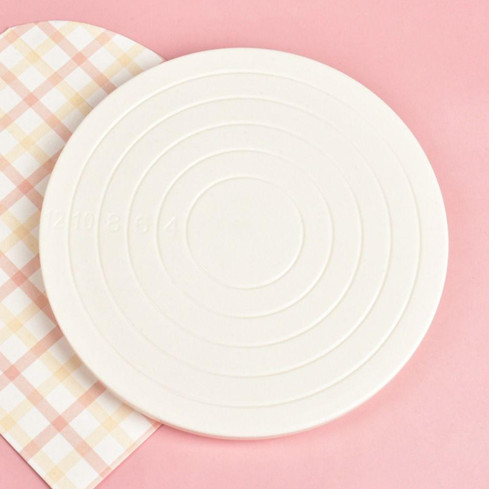 Plastic Cake Turntable Mini Cookie Stand Baking Tool Cake Turntable Stand  Home