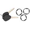 3Pcs Door Lock Barrel Cylinder W/Keys 252522 Fit for Citroen Berlingo/Xsara/Xsara Picasso