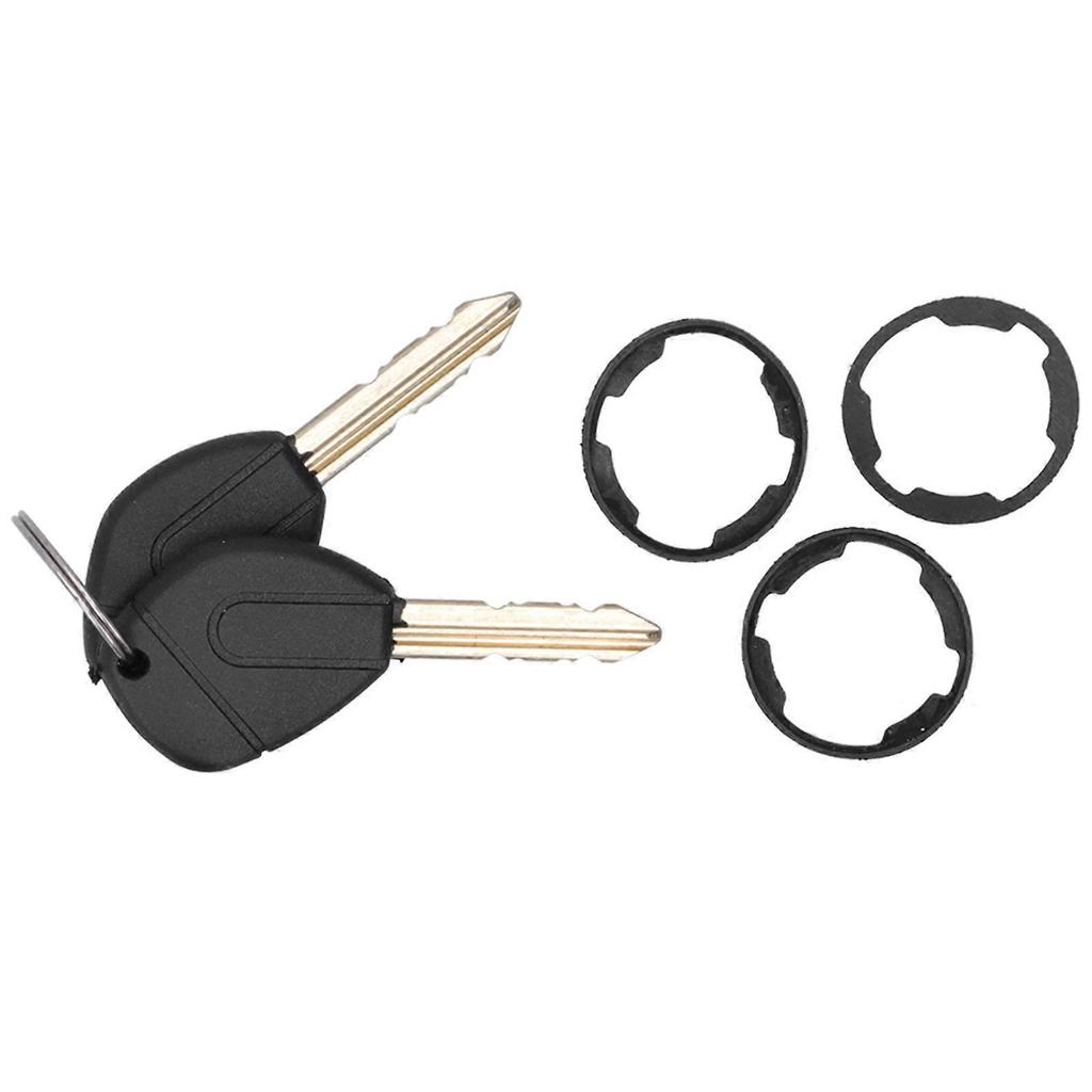 3Pcs Door Lock Barrel Cylinder W/Keys 252522 Fit for Citroen Berlingo/Xsara/Xsara Picasso
