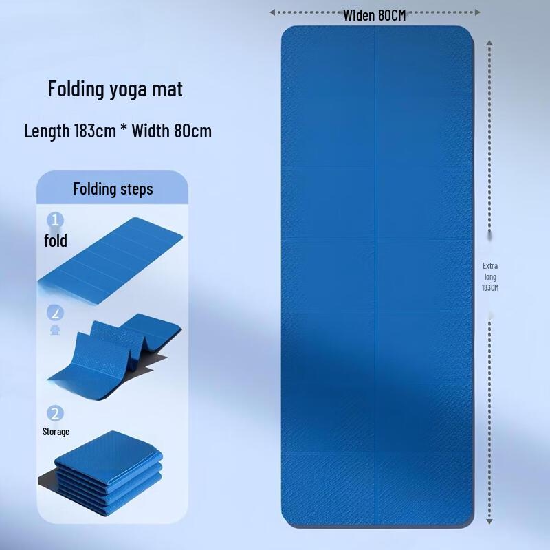 LISM Foldable TPE Yoga Mat