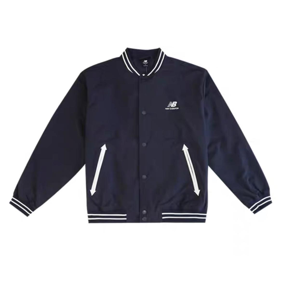 Мужская бейсбольная куртка New Balance AMJ33362-ECL S