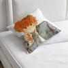 Go For It Nakamura Aiki Hirose Decorative Square Pillow Cover Modern Cushion Case for Living Room Bedroom