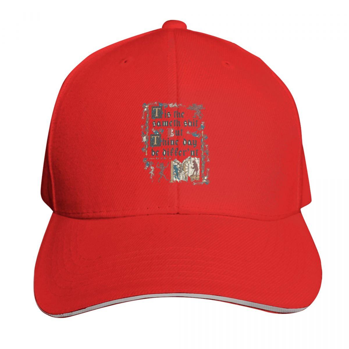 

Same Shit Medieval Style English History Cap Fashion Casual Baseball Caps Summer Unisex Baseball Hats Polychromatic One Size